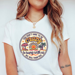 Camiseta Esquadrão de Praia Louca - Sunset Retroativo