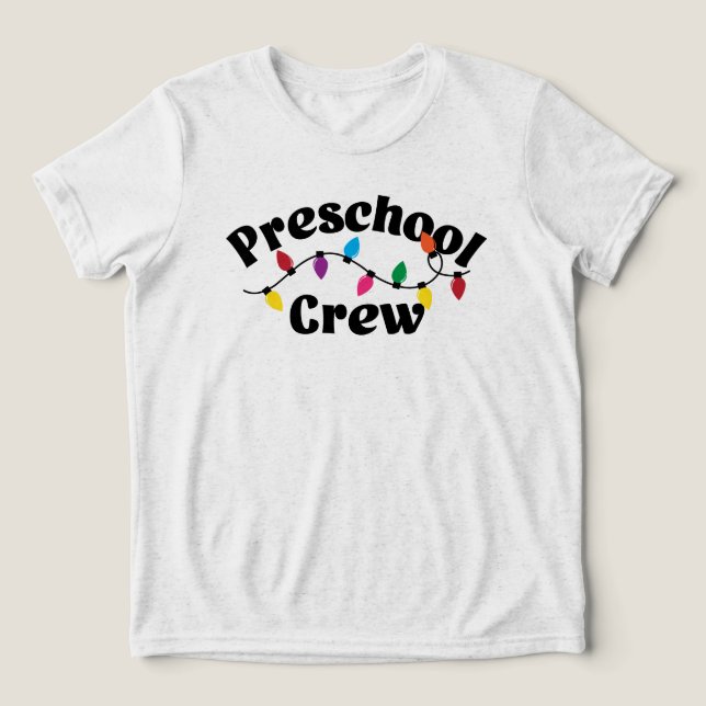 Camiseta Esquadrão de Pré-Escolas (Design frontal)