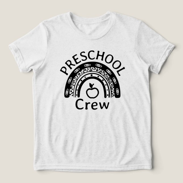 Camiseta Esquadrão de Pré-Escolas (Design frontal)