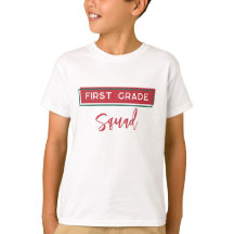 Esquadrão de primeiro grau de volta à escola