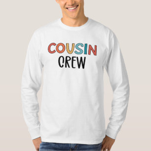 Camiseta Esquadrão De Primo Da Família Retro Da Cousin Crew