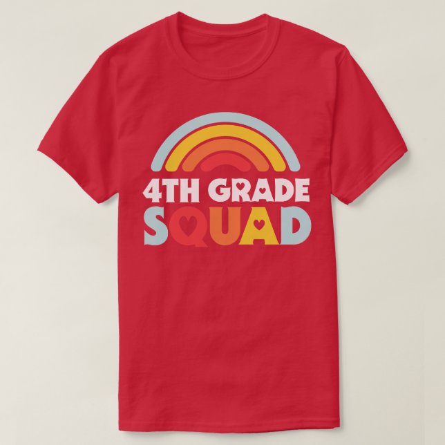 Camiseta Esquadrão de Professores da Faculdade Bela do 4º a (Frente do Design)