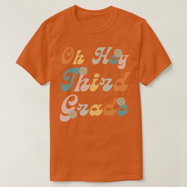 Camiseta Esquadrão de Professores do 3º ano (Frente do Design)