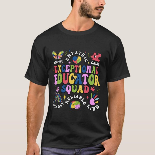 Camiseta Esquadrão de Professores do Esquadrão de Educação  (Frente)