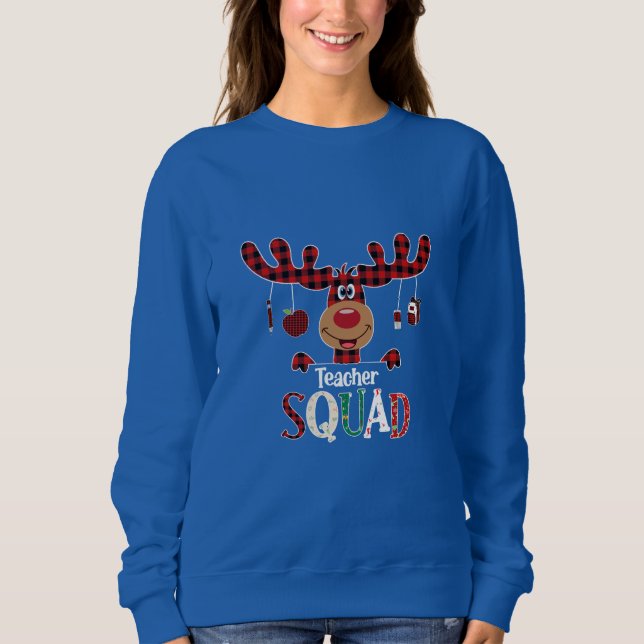 Camiseta Esquadrão de Professores Reindeer (Frente)