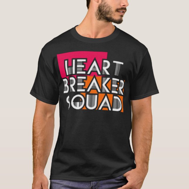 Camiseta Esquadrão de quebra-coração (Frente)