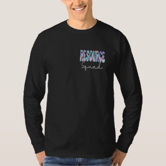 Camiseta Esquadrão de Recursos Groovy de volta aos Professo