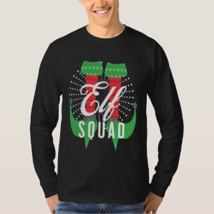 Camiseta Esquadrão de Saltos de Elfo Natal   