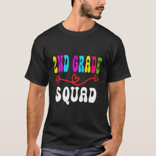 Camiseta Esquadrão De segundo De Volta Para Professores De