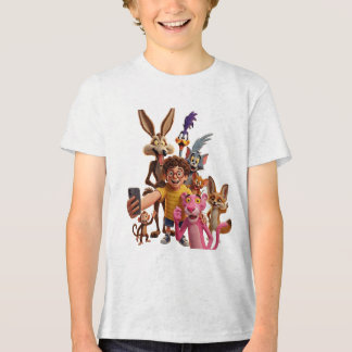 Camiseta Esquadrão de Selfies de Animais Engraçados em Desi