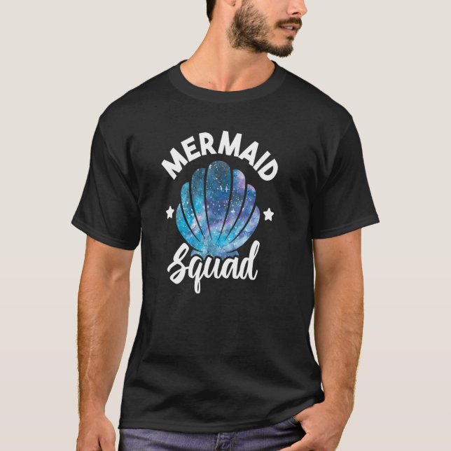 Camiseta Esquadrão de Sereia Correspondente com Esquadrão d (Frente)