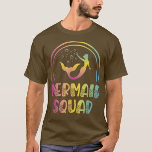 Camiseta Esquadrão de sereias para uma noiva sereia 