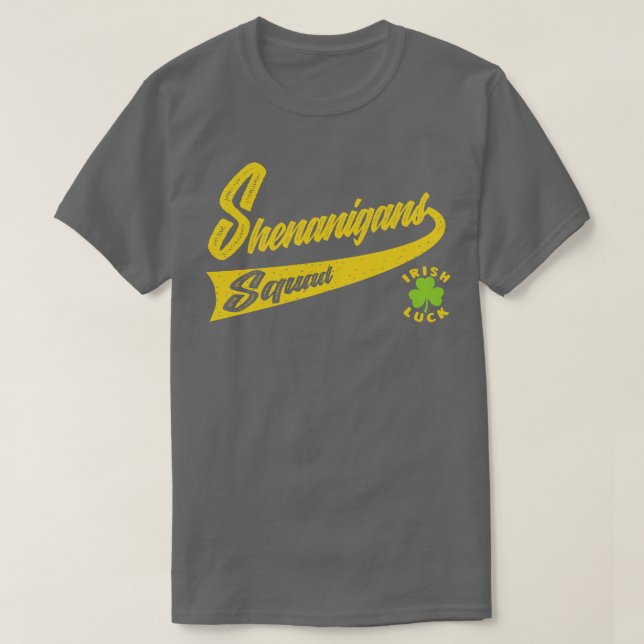 Camiseta Esquadrão de Shenanigans Distante (Frente do Design)