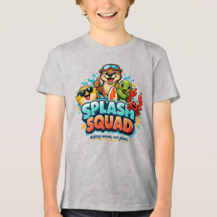 Camiseta Esquadrão de Splash – Fazendo Ondas Não Planos