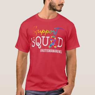 Camiseta Esquadrão de Suporte à Consciência do Autismo