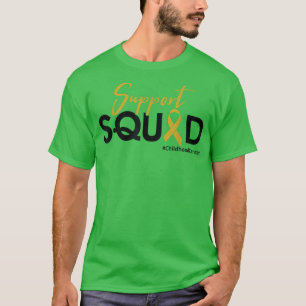 Camiseta Esquadrão de Suporte - Consciência do Cancer infan