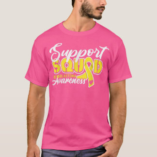 Camiseta Esquadrão de Suporte I Cancer Retinobl de Infância