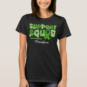 Camiseta Esquadrão de suporte personalizado para Câncer de