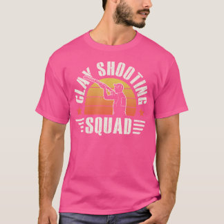 Camiseta Esquadrão de Tiro ao Prato Trap Pigeon Espingarda 
