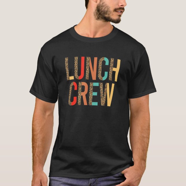 Camiseta Esquadrão de Trabalhadores do Cafeteria de Almoço  (Frente)