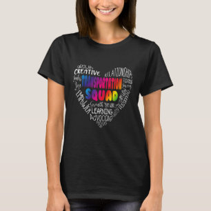 Camiseta Esquadrão De Transporte De Volta Ao Motorista De Ô