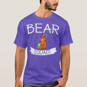 Camiseta Esquadrão de Ursos - Bonito Engraçado