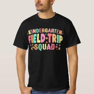 Camiseta Esquadrão de Viagem de Campo do Jardim do Infância