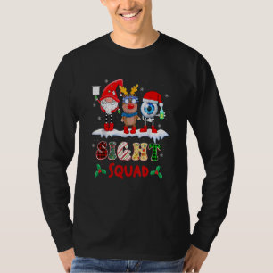 Camiseta Esquadrão de Visão Gnome Rena S. Natal Optometr