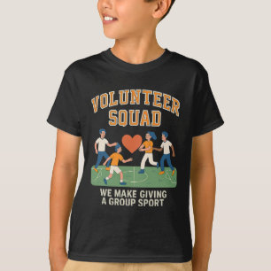 Camiseta Esquadrão de Voluntários - Grupo Dando Coração de