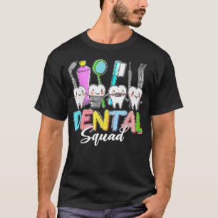 Camiseta Esquadrão Dental Engraçado Bunny Tão Dentista Felz