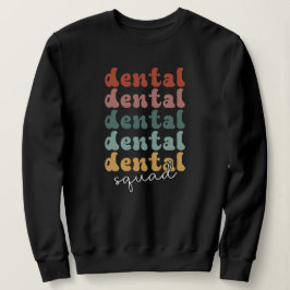 Camiseta Esquadrão dentário retrô | Equipe dentária | Funci