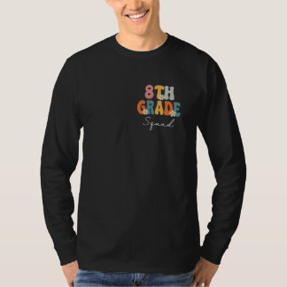 Camiseta Esquadrão do 8º ano, Groovy de volta à Professora