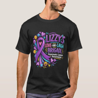 Camiseta esquadrão do amor e do riso da Lizzy 2