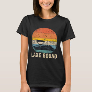 Camiseta Esquadrão do Lago Capitão de Barco a Reboque Vinta