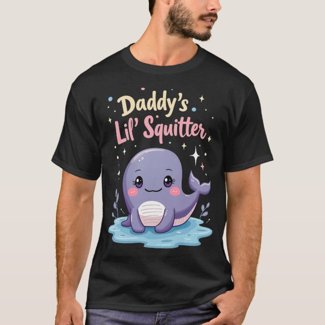 Camiseta Esquadrão do Lil do pai (Frente)