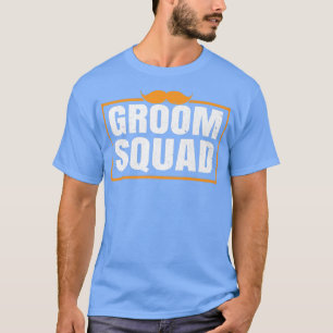 Camiseta Esquadrão do Noivo Acompanhantes do Noivo Festa de