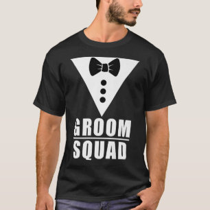 Camiseta Esquadrão do Noivo Ataca Festa de Despedida de Sol