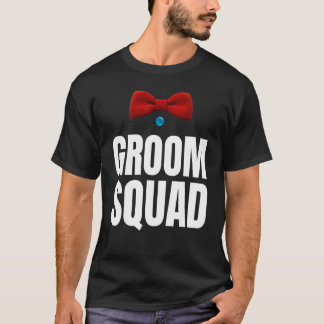 Camiseta Esquadrão do Noivo Festa de Despedida de Solteiro 