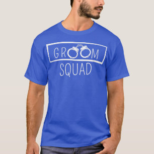 Camiseta Esquadrão do Noivo Festa de Despedida de Solteiro