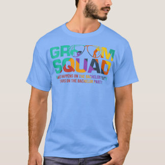 Camiseta Esquadrão do Noivo T Bucks Noivo Esposos Bacharel 