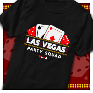 Camiseta Esquadrão do Partido de Vegas Trilha Las Vegas Las