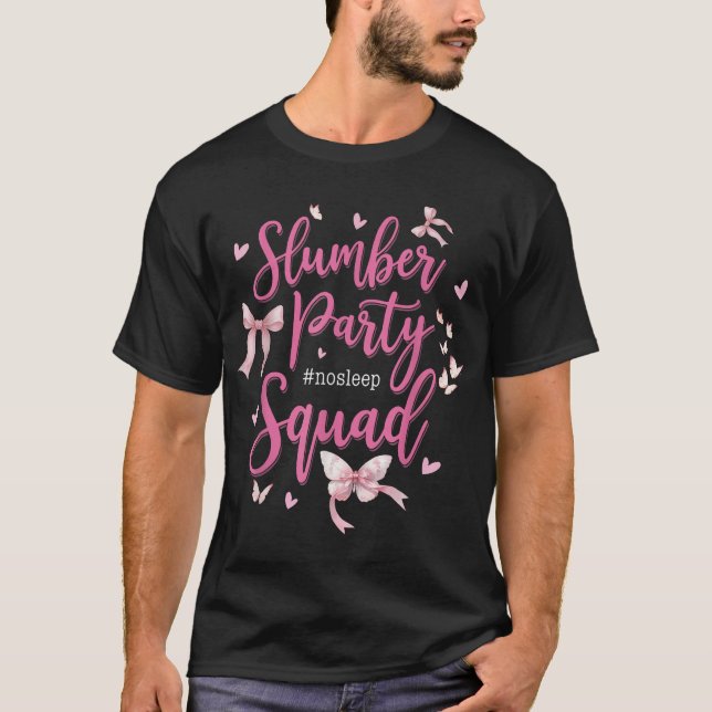 Camiseta Esquadrão do Partido do Sumba Sem Meninas do Sono  (Frente)