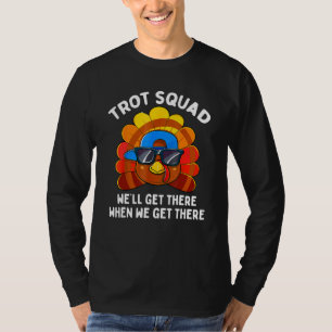 Camiseta Esquadrão do Trot do Dia de Ação de Graças Fantasi