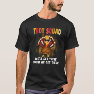 Camiseta Esquadrão do Trot do Dia de Ação de Graças Fantasi