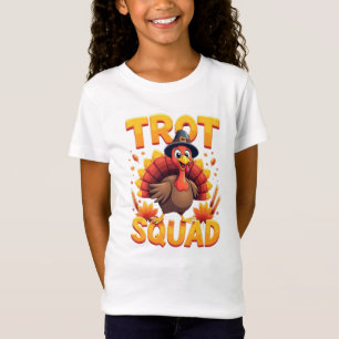 Camiseta Esquadrão do Turkey Trot do Dia de Ação de Graças