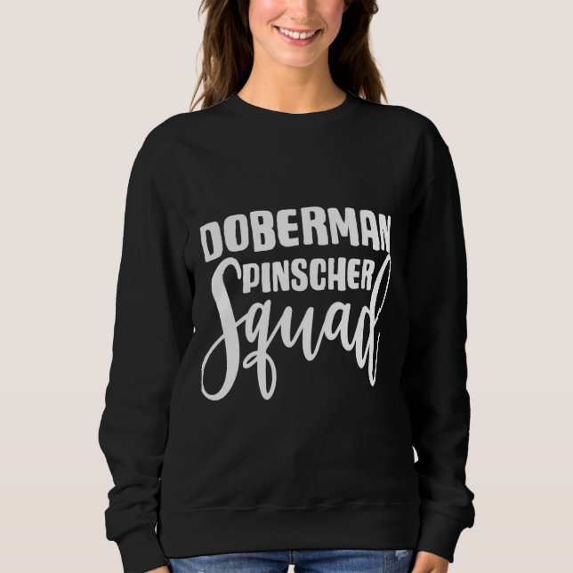 Camiseta Esquadrão Doberman Pinscher (Frente)