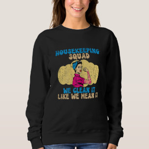 Camiseta Esquadrão Doméstico Das Mulheres Nós A Limpamos Co