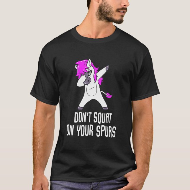 Camiseta Esquadrão Donu2019t No Seu Cavalo Da Bolsa (Frente)