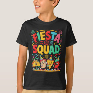 Camiseta Esquadrão engraçado da festa do taco cinco de maio