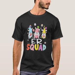 Camiseta Esquadrão Er Feminino Bunny Gnome Coelho Caça a Ov